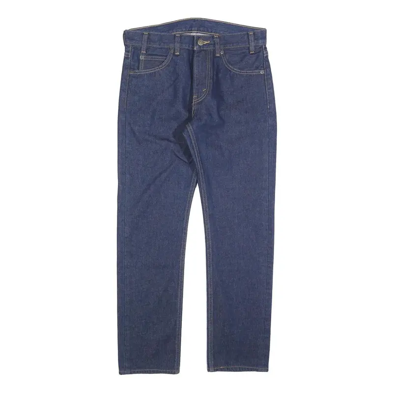 Levi's Womens Jeans Blue Regular Straight Denim Raw W30 L28 Classic Fit Zip 1
