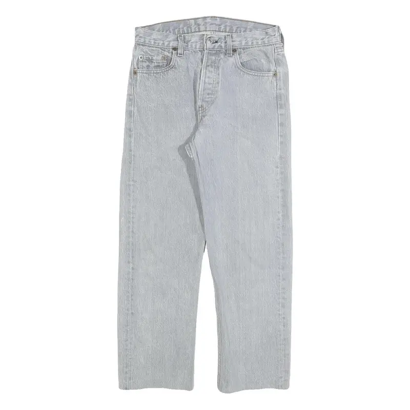 Levi's Womens Jeans Blue Regular Straight Denim W26 L25 Button Closure 1