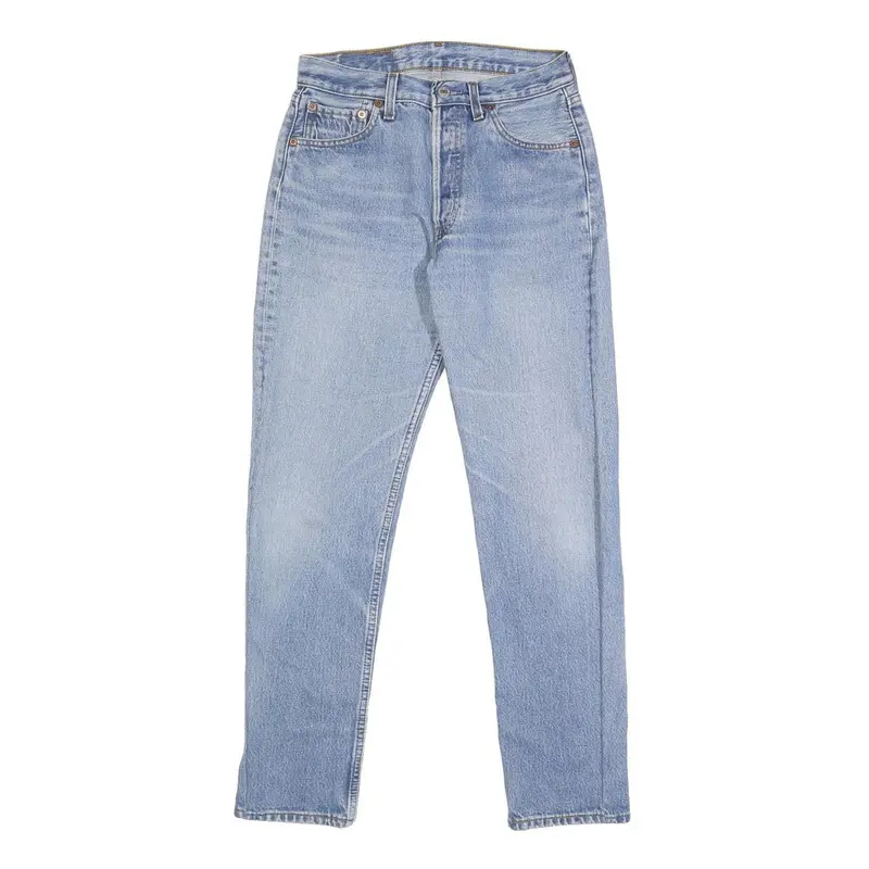 Levi's Womens Jeans Blue Slim Skinny Denim Light W26 L30 Classic Casual 1