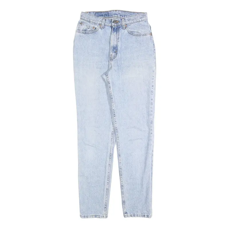 Levi's Womens Jeans Blue Slim Skinny Denim Light W26 L30 Classic Cotton Blend 1