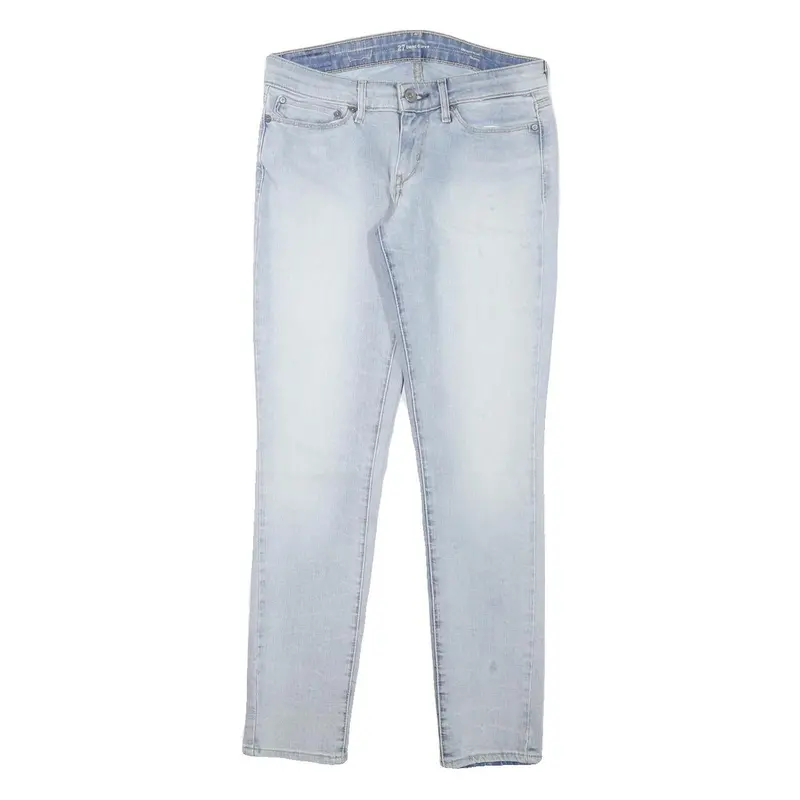 Levi's Womens Jeans Blue Slim Skinny Denim Light W27 L27 Casual Stylish 1