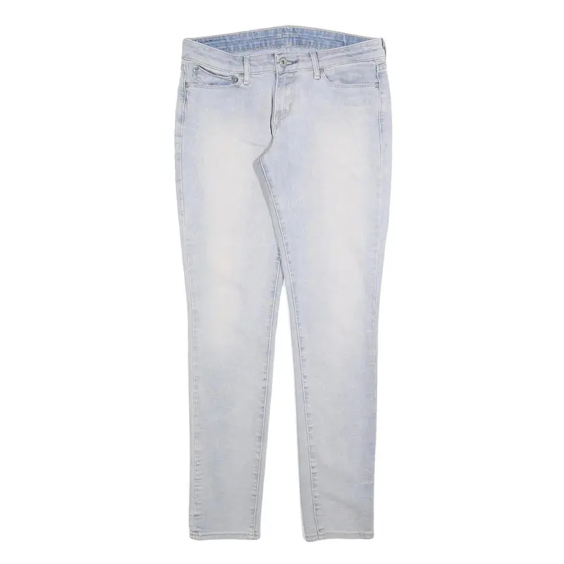 Levi's Womens Jeans Blue Slim Skinny Denim Light W29 L32 Stylish Comfort 1
