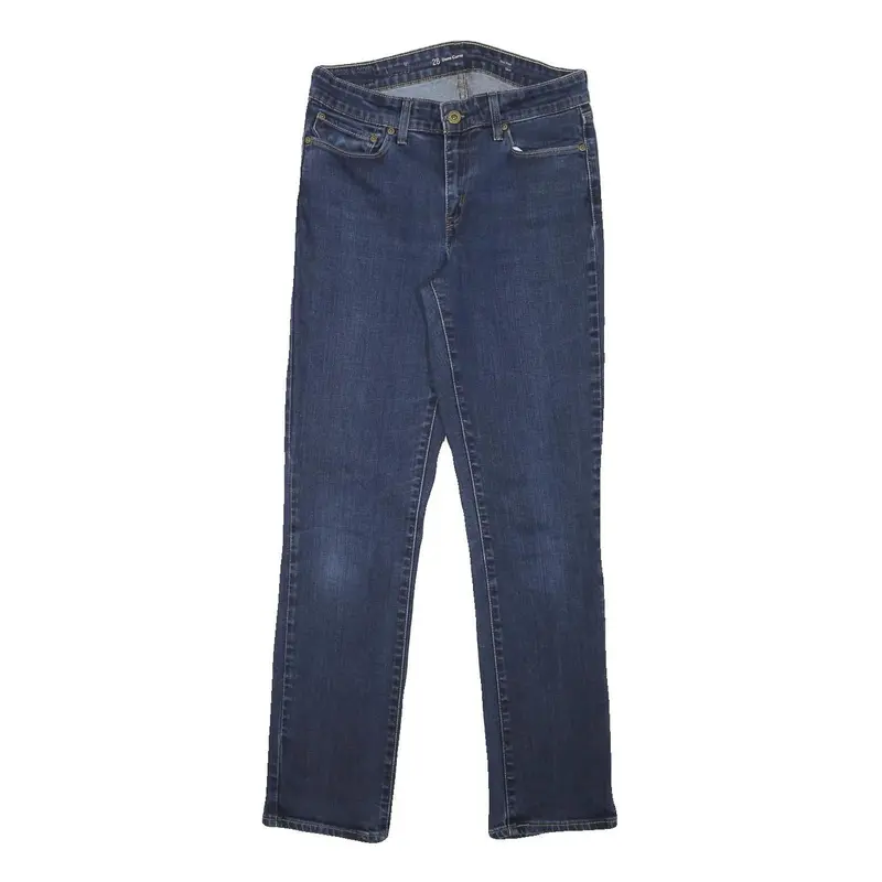 Levi's Womens Jeans Blue Slim Skinny Denim Medium W26 L27 Stretch Zip Fastening 1