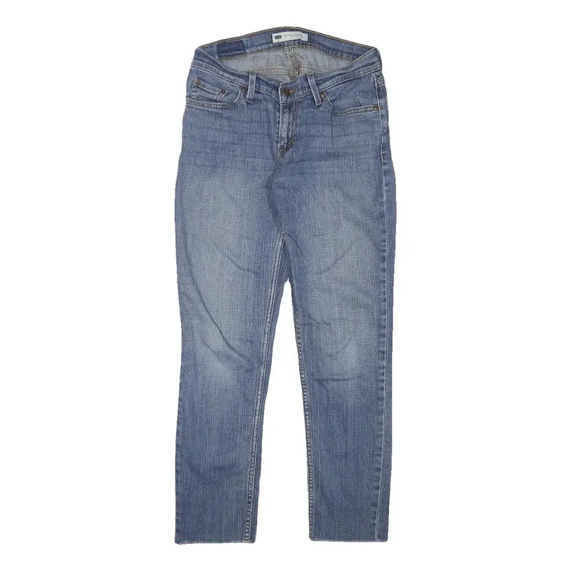 Levi's Womens Jeans Blue Slim Skinny Denim Medium W27 L27 Faded 1