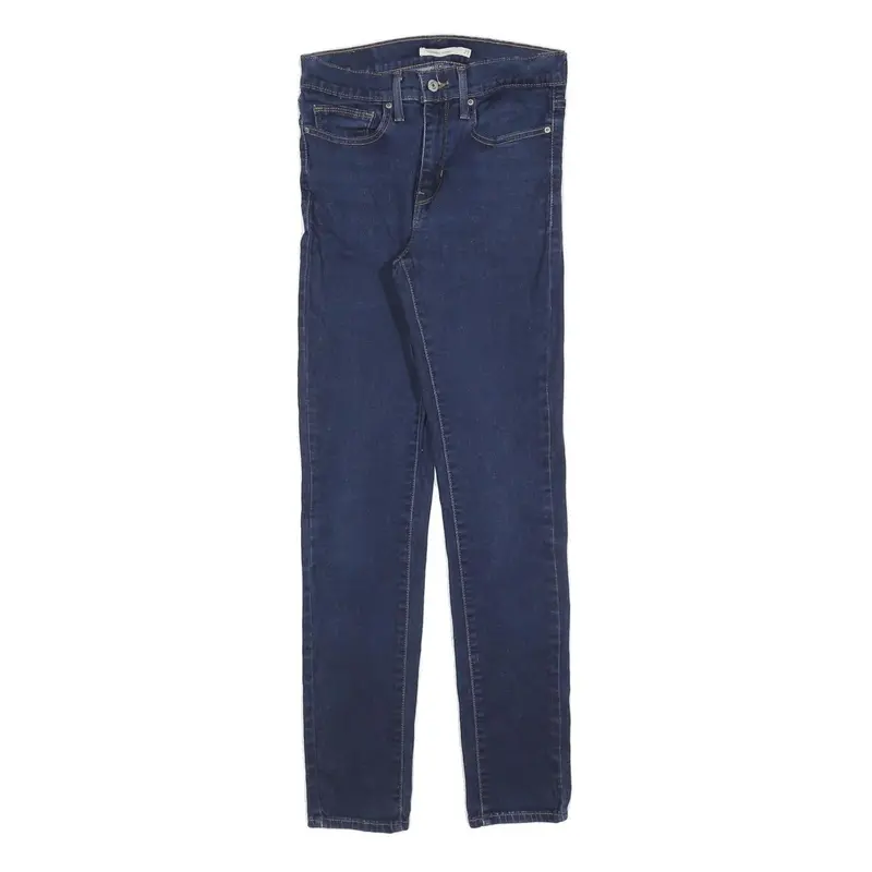 Levi's Womens Jeans Blue Slim Skinny Denim Medium W27 L30 Stretch Cotton Blend 1