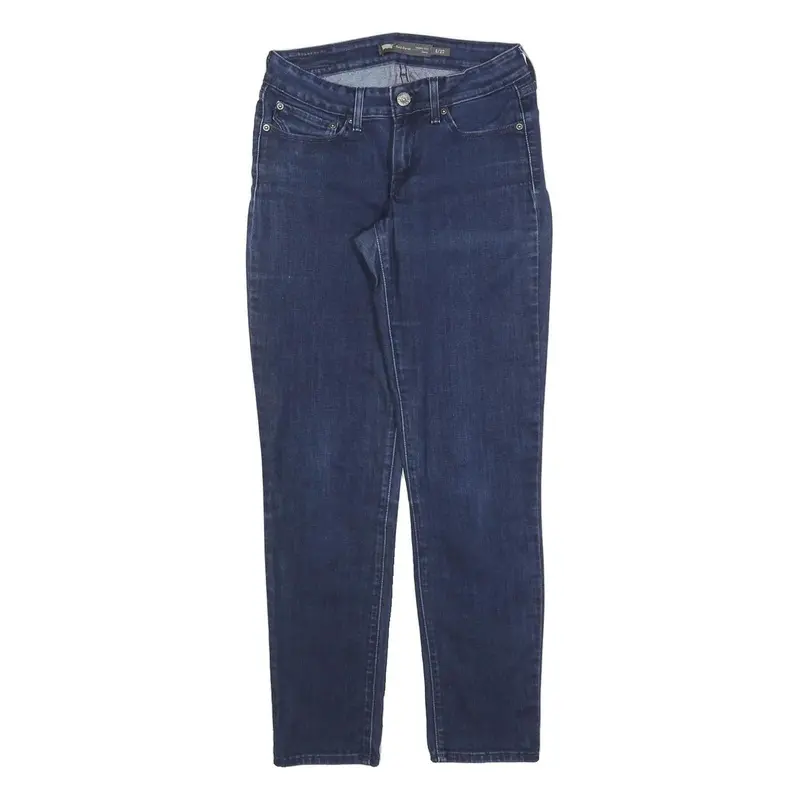 Levi's Womens Jeans Blue Slim Skinny Denim Medium W27 L30 Stretch Zip 1