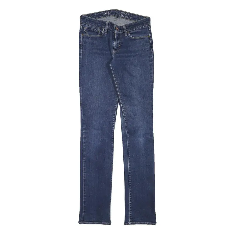 Levi's Womens Jeans Blue Slim Skinny Denim Medium W27 L32 Stretch Cotton Blend 1