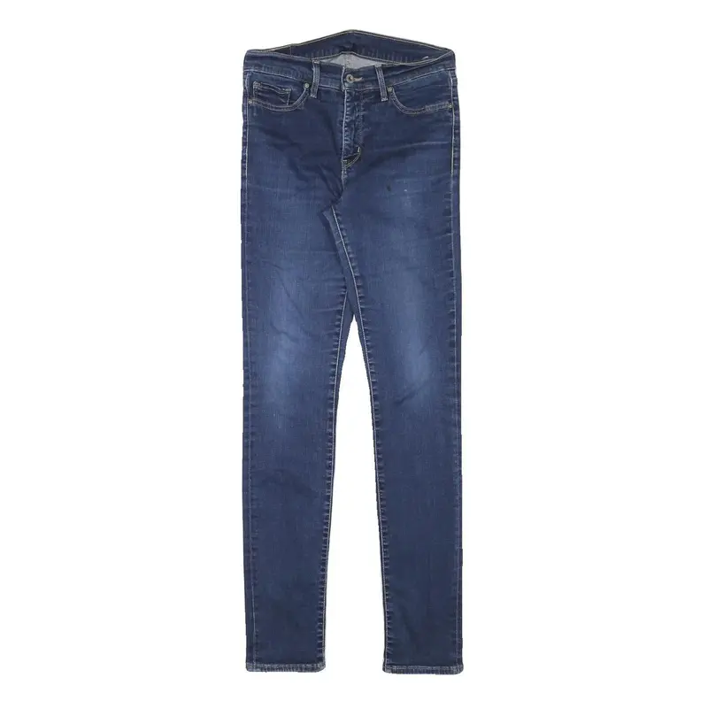 Levi's Womens Jeans Blue Slim Skinny Denim Medium Wash W27 L31 Classic Zip Fly 1