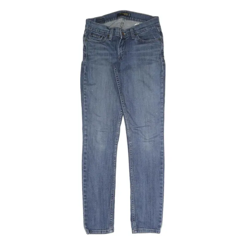 Levi's Womens Jeans Blue Slim Skinny Denim Rinse W27 L30 Stylish Cotton Blend 1