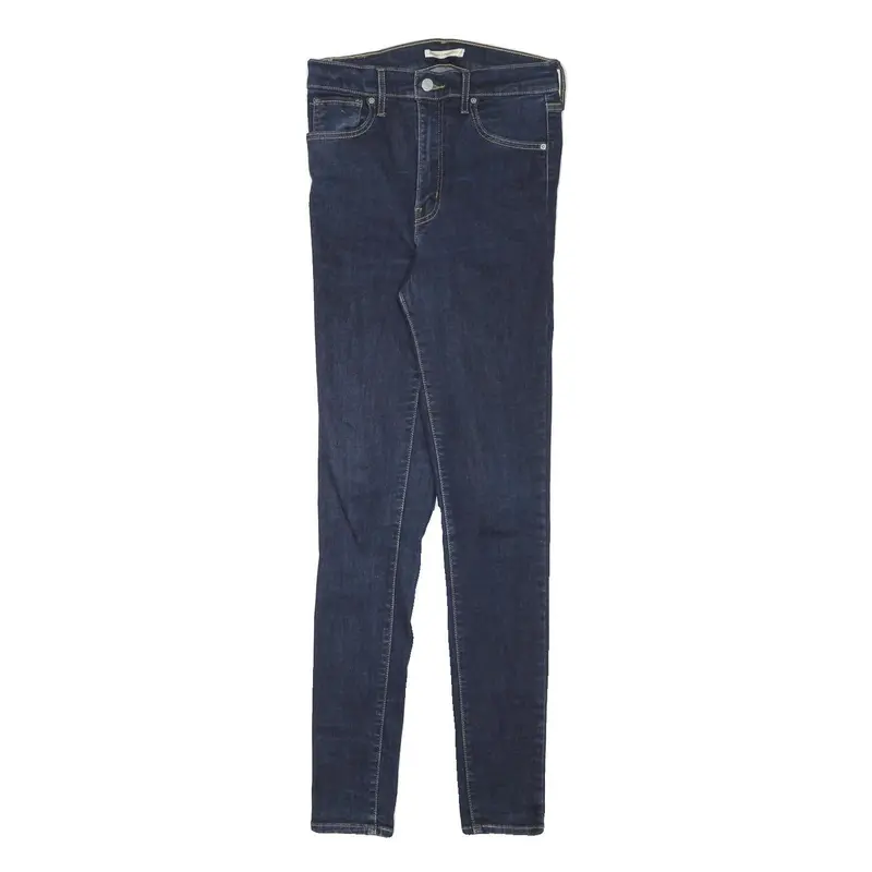 Levi's Womens Jeans Blue Slim Skinny Denim Woven W26 L30 Classic Cotton Blend 1