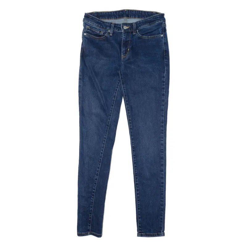 Levi's Womens Jeans Blue Slim Skinny W27 L30 1