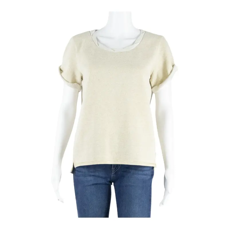 Levi's Womens Oversized Top Beige S 1