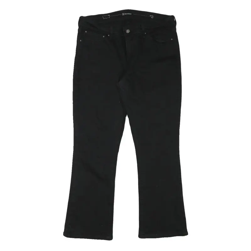 Levi's Womens Regular Black Denim Jeans W32 L28 Classic Zip Closure Comfortable 1