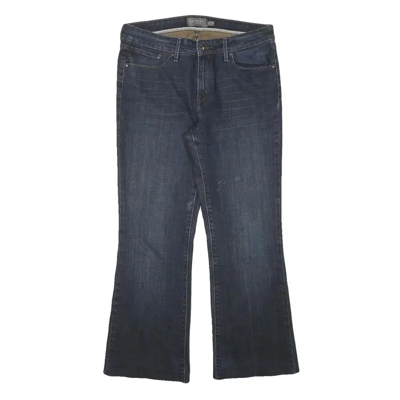Levi's Womens Regular Fit Blue Denim Straight Jeans W30 L26 Classic Cotton Blend 1