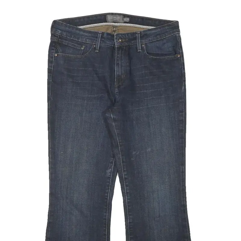 Levi's Womens Regular Fit Blue Denim Straight Jeans W30 L26 Classic Cotton Blend 2