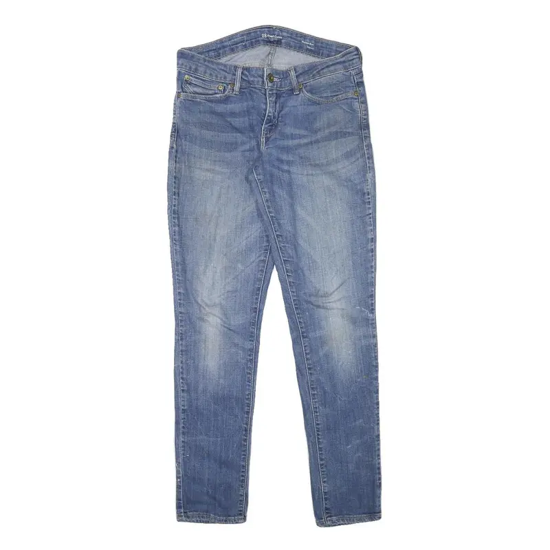 Levi's Womens Slim Blue Denim Cotton Blend Slim Jeans W28 L28 Classic Fit 1