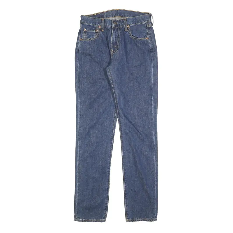 Levi's Womens Slim Blue Denim Jeans Cotton Blend Zip W28 L32 Classic Fit 1