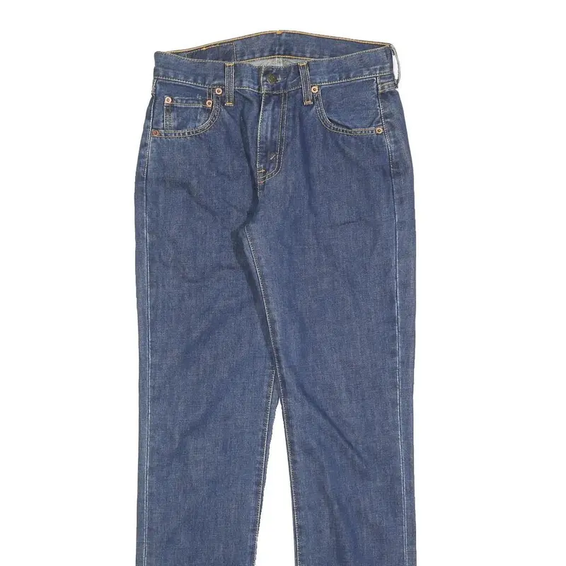 Levi's Womens Slim Blue Denim Jeans Cotton Blend Zip W28 L32 Classic Fit 2