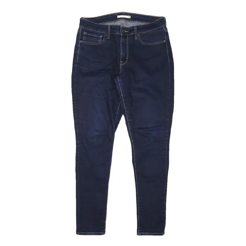 Levi's Womens Slim Blue Denim Rinse Slim Skinny Jeans W30 L28 Classic Fit 1