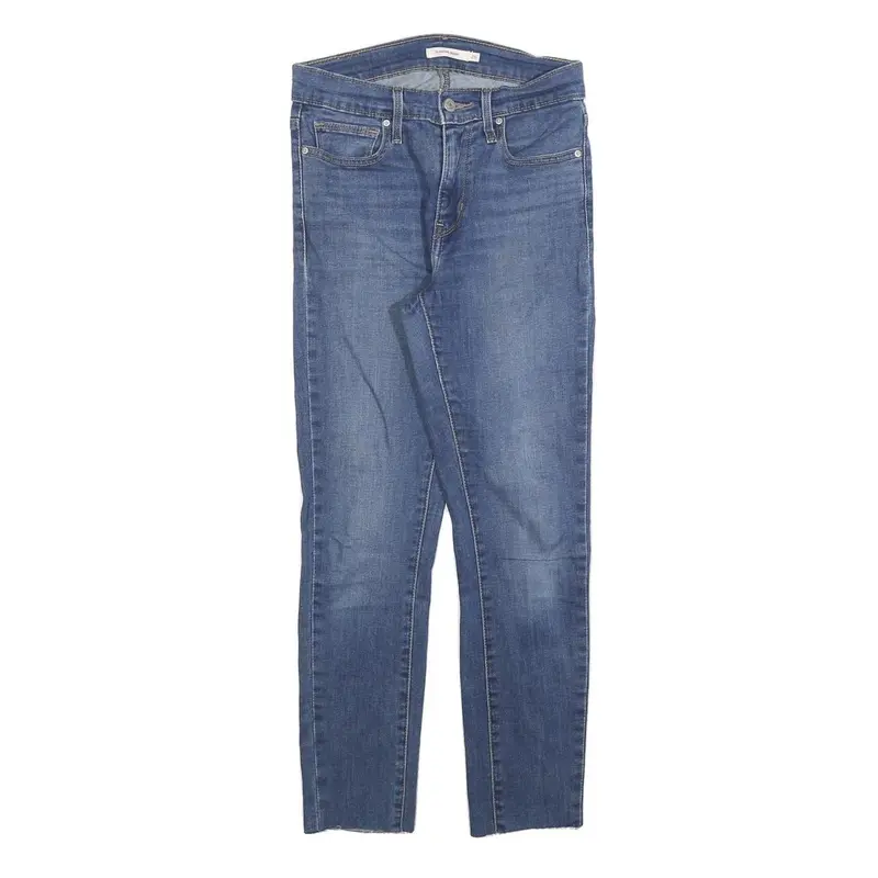 Levi's Womens Slim Blue Denim Slim Jeans W26 L26 Classic Cotton Blend 1