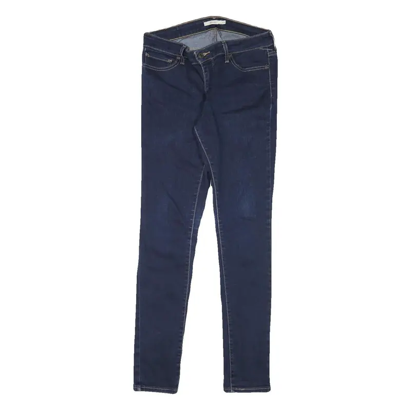 Levi's Womens Slim Blue Denim Slim Skinny Jeans Cotton Blend W30 L31 1