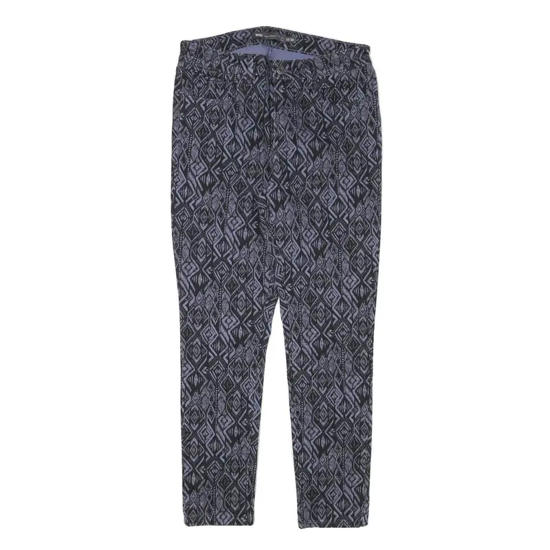 Levi's Womens Slim Skinny Denim Printed W28 L26 Zip Cotton Blend Patterned Jeans 1