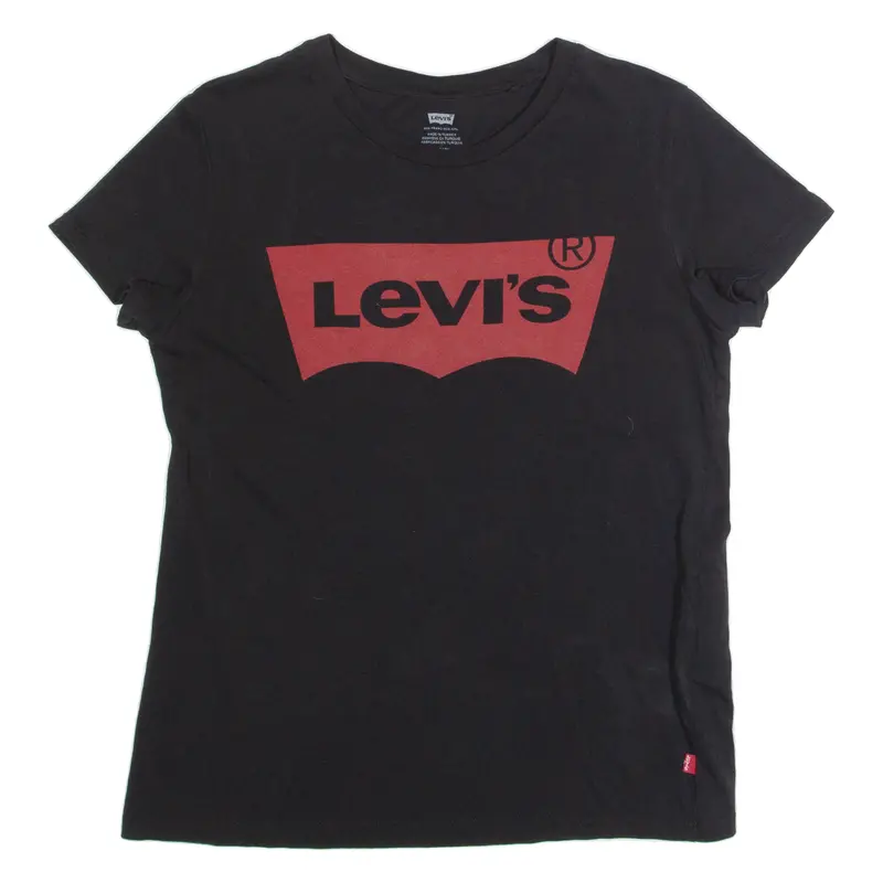 Levi's Womens T-Shirt Black M 1