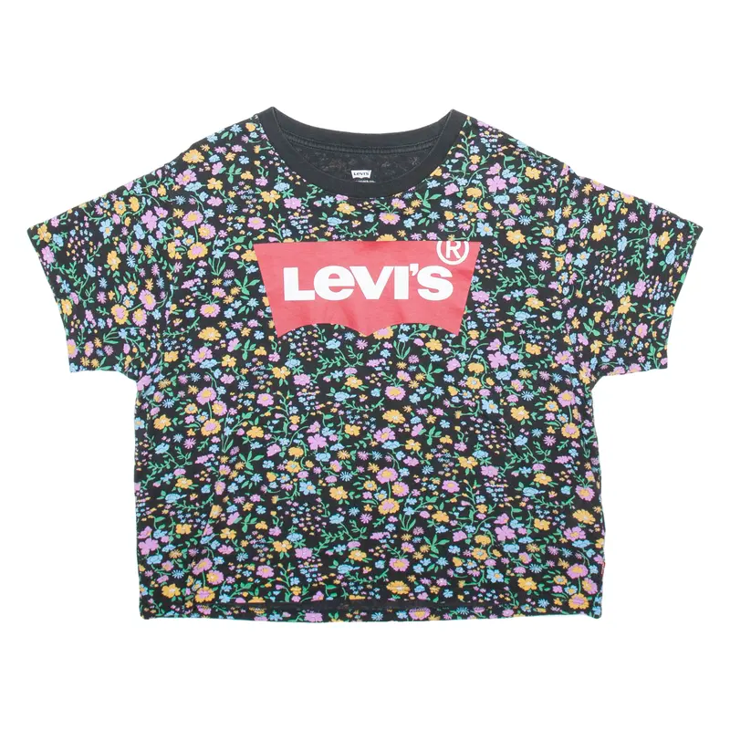 Levi's Womens T-Shirt Black S 1