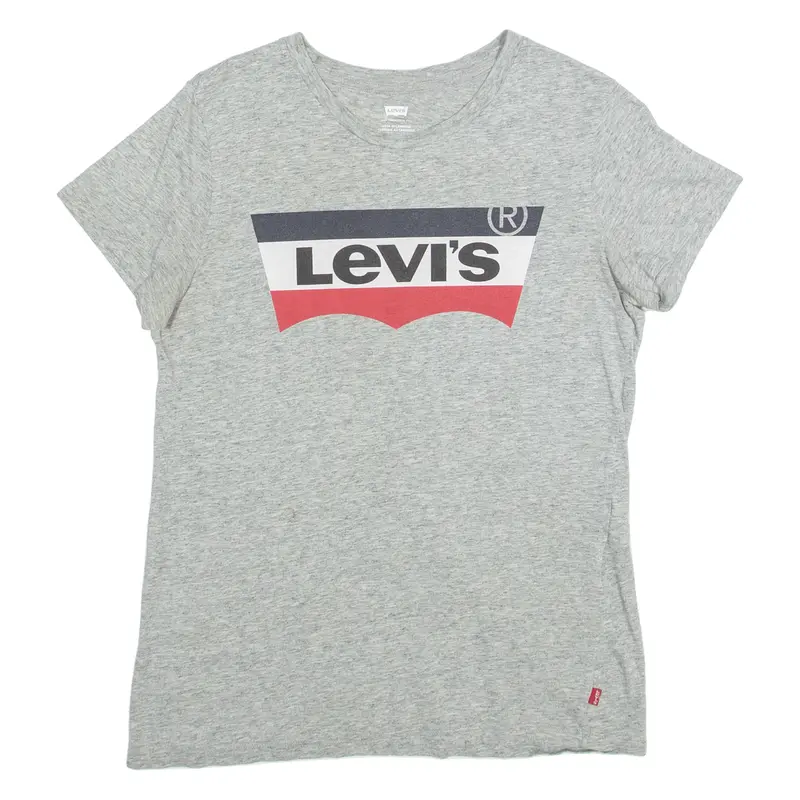 Levi's Womens T-Shirt Grey S 1