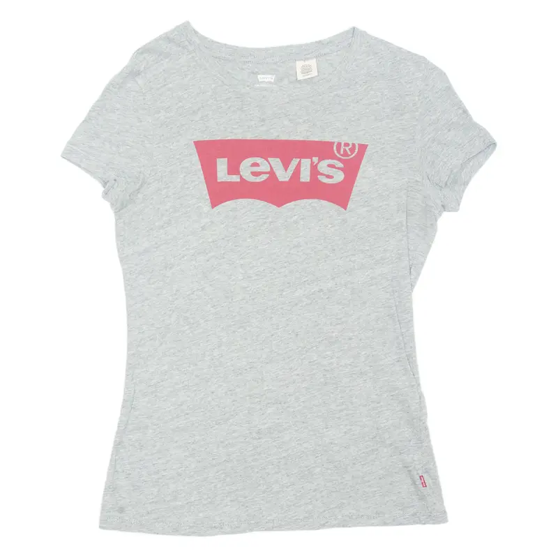 Levi's Womens T-Shirt Grey Xs 1