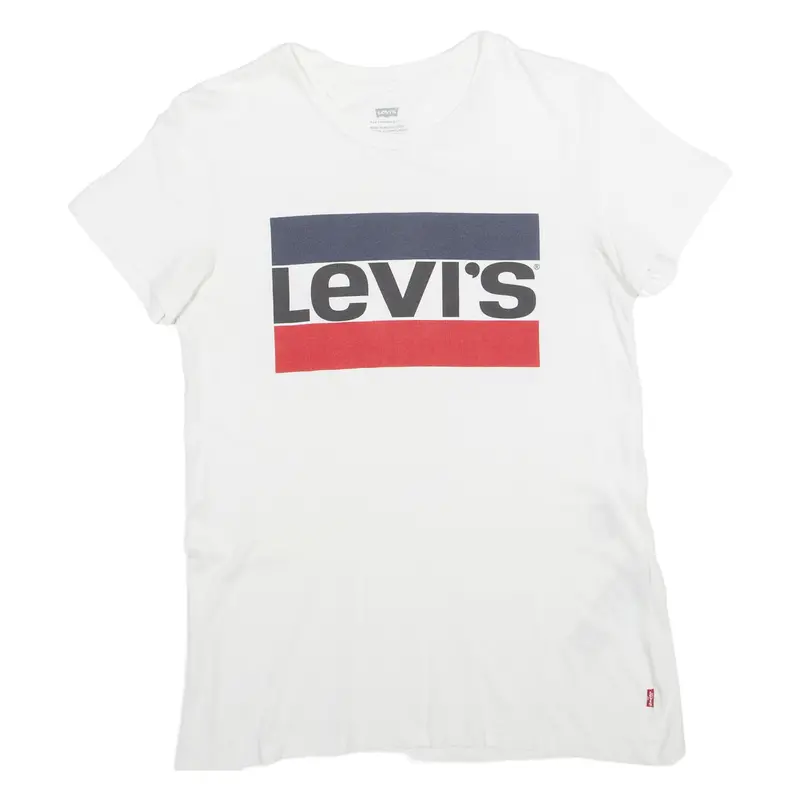 Levi's Womens T-Shirt White Xxs 1