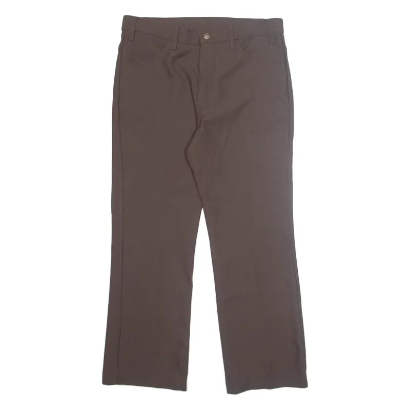 Levi's Womens Trousers Brown Regular Bootcut W36 L30 1