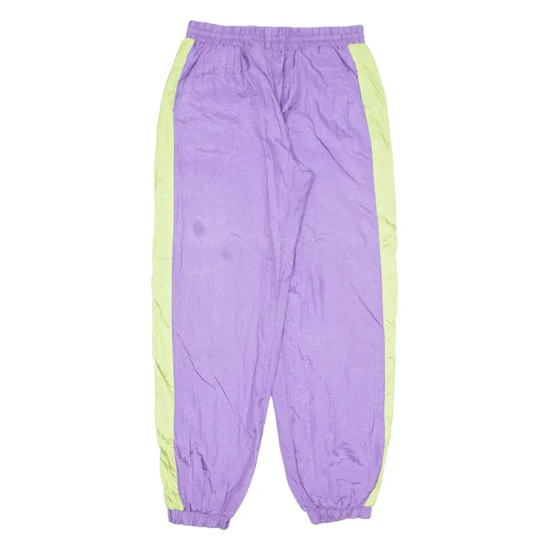 Lined Womens Track Pants Purple Tapered L W29 L32 1