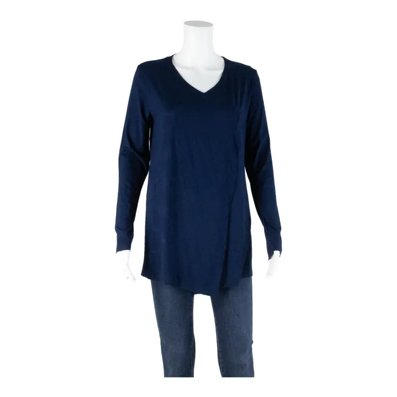 Lipsy London Cardigan Womens Blouse Blue Long Sleeve Uk 8 1