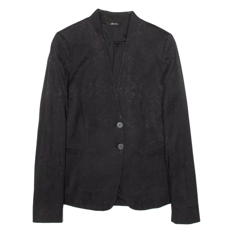 Liu Jo Womens Blazer Jacket Black Viscose S 1