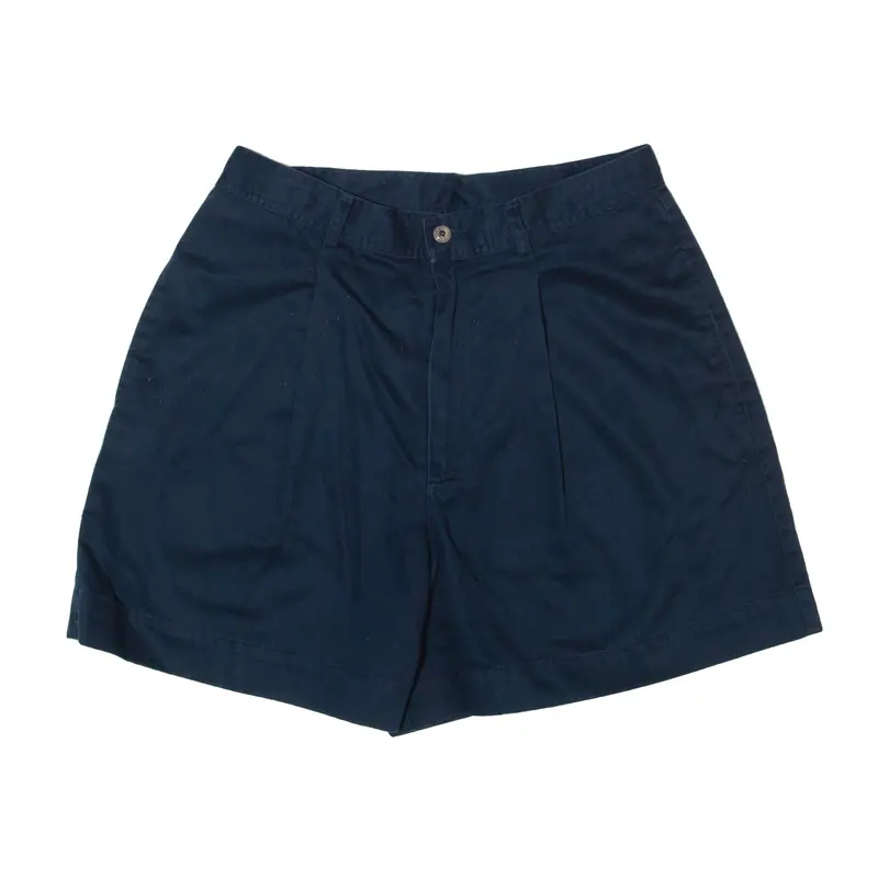 Liz Claiborne Womens Chino Shorts Blue M W30 1