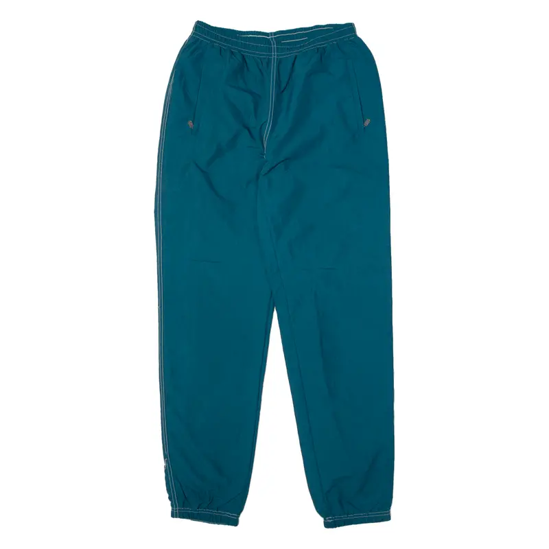 Loffler Mens Track Pants Blue 90S Tapered M W28 L32 1