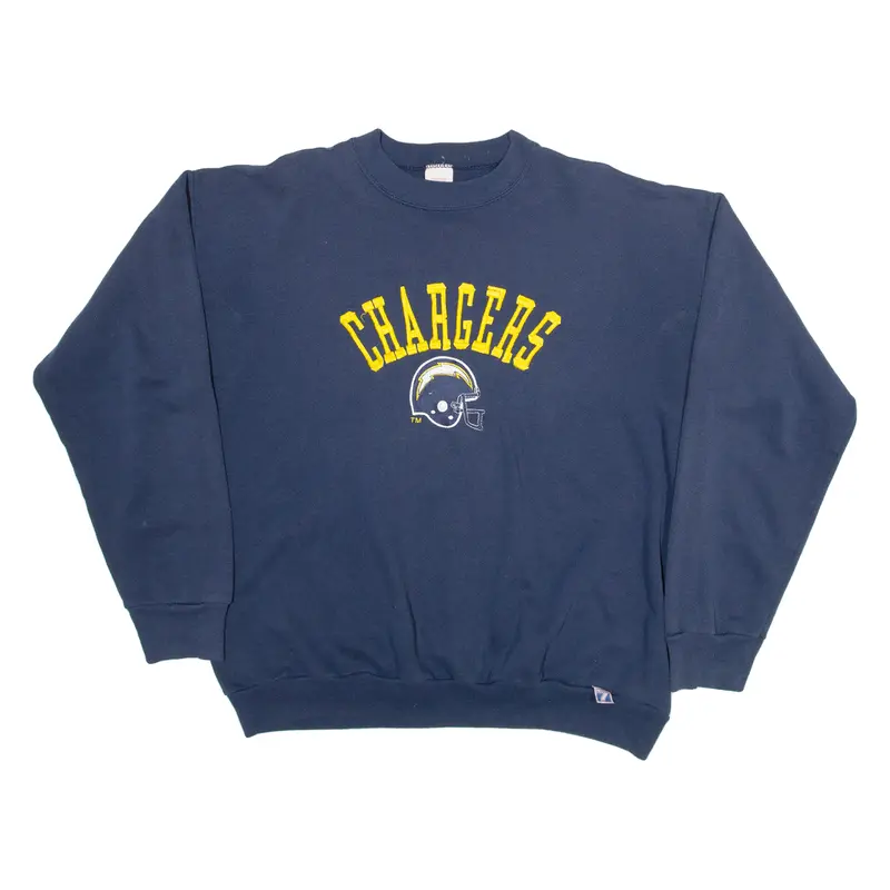 Logo 7 Chargers Mens Sweatshirt Blue Usa L 1