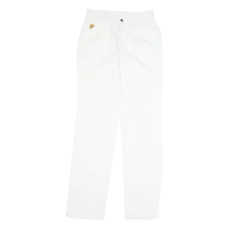 Lois Mens Trousers White Regular Straight W28 L32 1