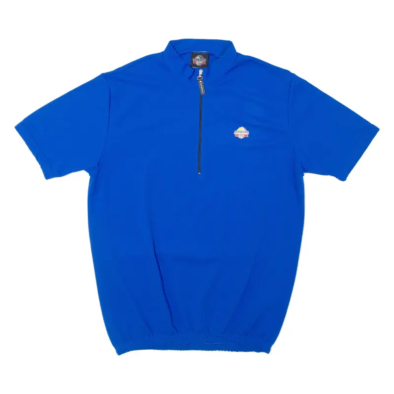 Longoni Boys T-Shirt Blue 1/4 Zip 2Xl 1