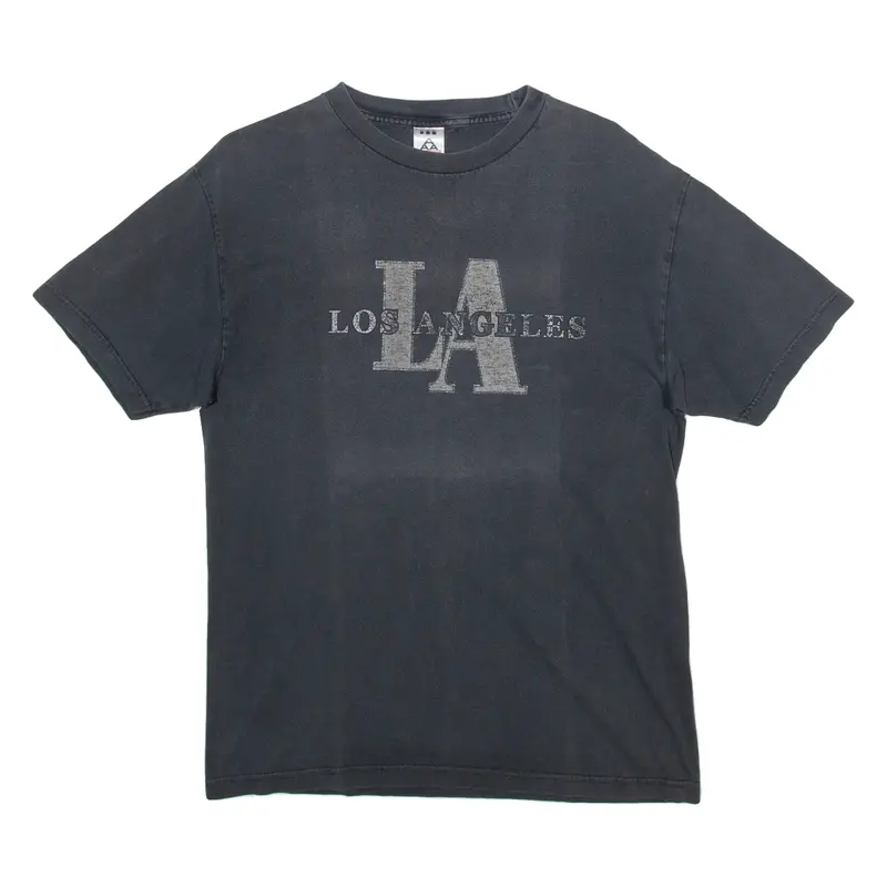 Los Angeles Womens T-Shirt Grey Usa L 1