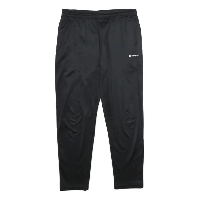 Lotto Mens Joggers Black Slim Tapered 2Xl W30 L28 Sportswear Bottoms 1