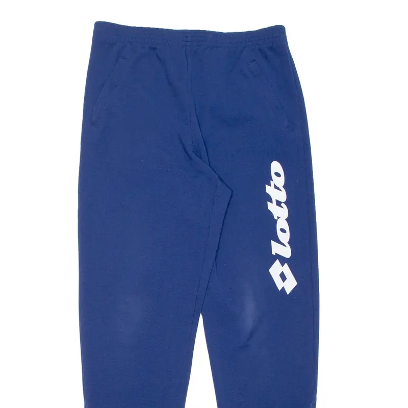 Lotto Mens Track Pants Blue Straight L W31 L32 2