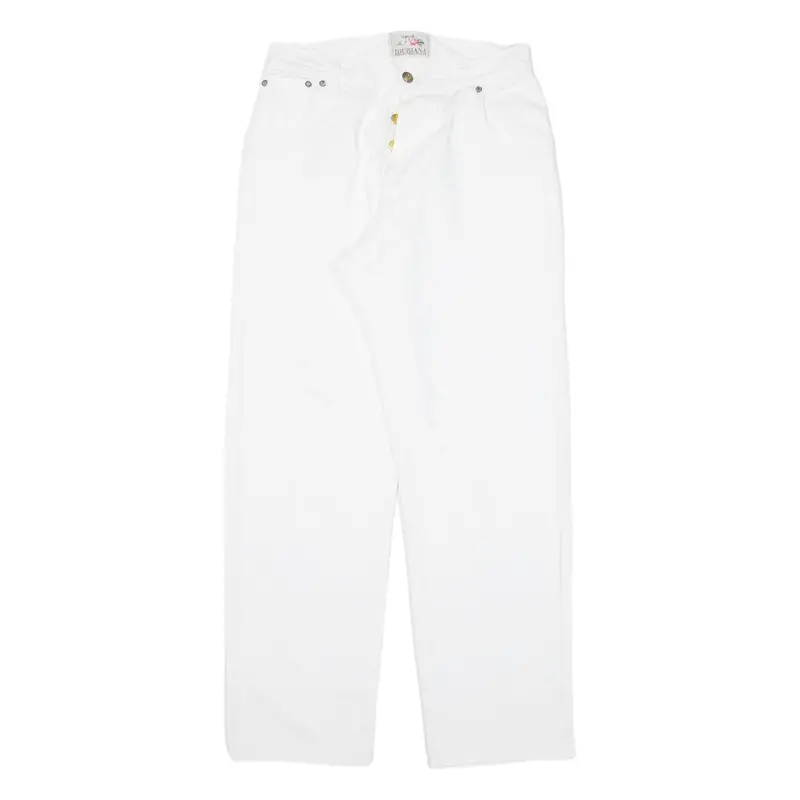 Louisiana Womens Trousers White Regular Straight W26 L28 1