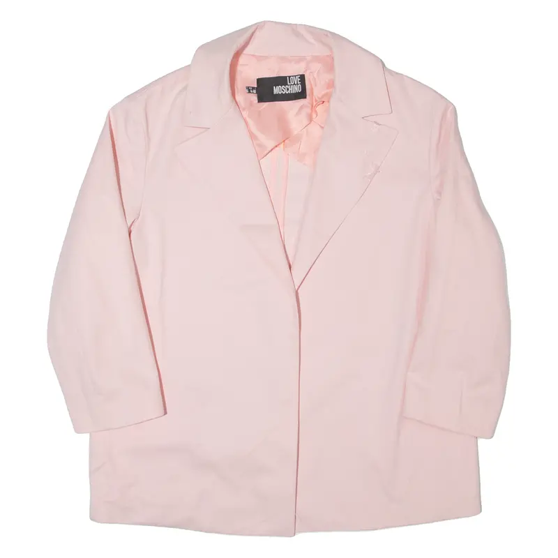 Love Moschino Womens Blazer Jacket Pink Uk 8 1