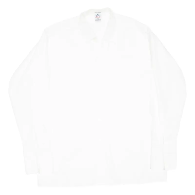 Lutteurs Chemisier Mens Formal Shirt White Long Sleeve Xl 1
