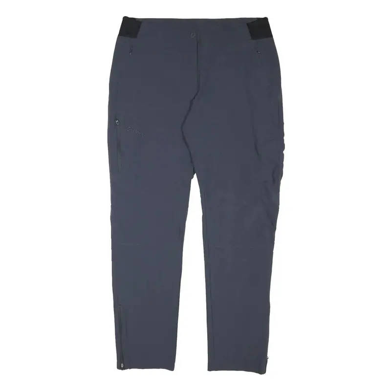 Maier Womens Polyester Blend Navy Slim Tapered Trousers W36 L31 Outdoor Casual 1