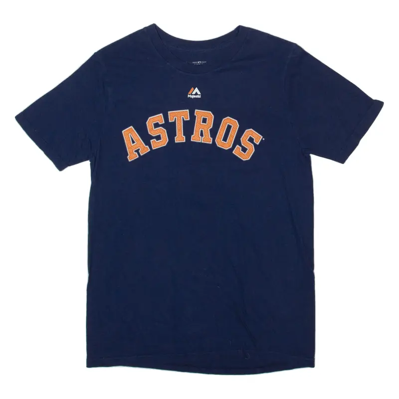 Majestic Astros 1 Correa Boys T-Shirt Blue Usa L 1