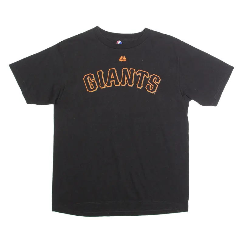 Majestic San Francisco Giants Mens T-Shirt Black Usa M 1