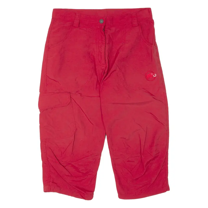 Mammut 3/4 Womens Utility Shorts Red S W28 1